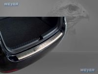 Weyer stainless steel rear bumper protection fits for SEAT Ibiza6J ST