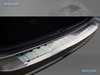 Weyer stainless steel rear bumper protection fits for VW Passat B73C / 36