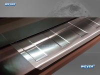 Weyer stainless steel rear bumper protection fits for OPEL Vivaro