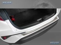 Weyer stainless steel rear bumper protection fits for TOYOTA C-HR