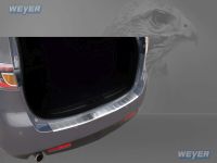 Weyer stainless steel rear bumper protection fits for MAZDA 6GH