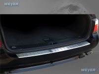 Weyer stainless steel rear bumper protection fits for BMW Serie 5E61