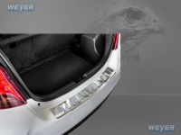 Weyer stainless steel rear bumper protection fits for TOYOTA Yaris III5D