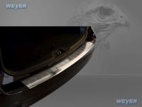 Weyer stainless steel rear bumper protection fits for SUBARU Forester IVSJ