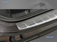 Weyer stainless steel rear bumper protection fits for MERCEDES EQEV295