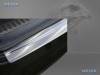 Weyer stainless steel rear bumper protection fits for MERCEDES GLCC 253