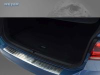 Weyer stainless steel rear bumper protection fits for VW Golf VII