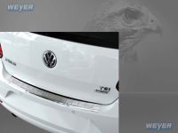 Weyer stainless steel rear bumper protection fits for VW Polo V5d/A5/6R