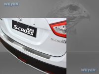 Weyer stainless steel rear bumper protection fits for SUZUKI SX-4