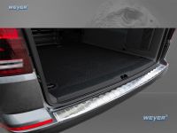 Weyer stainless steel rear bumper protection fits for VW Transporter T6 / 6.1