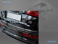 Weyer stainless steel rear bumper protection fits for AUDI Q5 + SQ58R