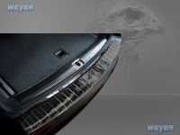 Weyer stainless steel rear bumper protection fits for AUDI Q5 + SQ58R