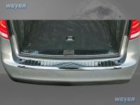 Weyer stainless steel rear bumper protection fits for MERCEDES E KlasseW 212