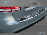Weyer stainless steel rear bumper protection fits for MERCEDES E KlasseW 212