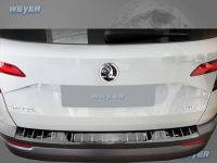 Weyer stainless steel rear bumper protection fits for SKODA KaroqCrossover