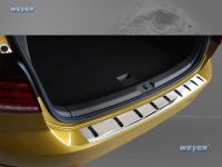 Weyer stainless steel rear bumper protection fits for VW Golf VII5D + 3D