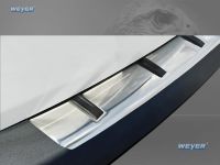 Weyer stainless steel rear bumper protection fits for VW  CADDY + CADDY MAXI (2K)