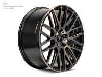 MB Design KV4 smoky black gloss polished Wheel 10x22 - 22 inch 5x114,3 bolt circle