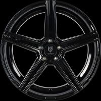 MB Design KV2 shiny black Wheel 8.5x19 - 19 inch 5x100 bolt circle