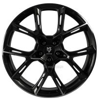 MB Design KX1 shiny black Wheel 9x21 - 21 inch 5x115 bolt circle