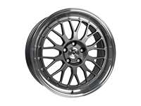 MB Design LV1 grey polished Wheel 8.5x19 - 19 inch 5x100 bolt circle