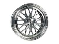 MB Design LV1 silver polished Wheel 8.5x19 - 19 inch 5x115 bolt circle