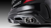 Piecha CLA GT-R 4x90mm tips , only in combination with diffusor fits for Mercedes CLA W117
