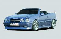Rieger front spoiler lip  fits for Mercedes CLK W208