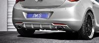 JMS rear diffuser racelook for left/right exhaust system fits for Opel Astra J