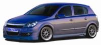 JMS side skirt set Racelook Style 1 all models without estate fits for Opel Astra H & GTC
