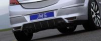JMS Diffusor Racelook fr Heckansatz mit 4 Finnen passend fr Opel Astra GTC