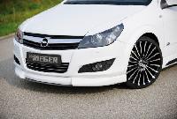 front lip spoiler without OPC and GTC Rieger Tuning fits for Opel Astra H & GTC