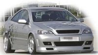 Frontbumper with cut out for headlightcleaning Rieger Tuning fits for Opel Astra G Coupe/ Cabrio