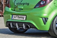 Noak rear diffuser OPC Nrburgringedition fits for Opel Corsa D