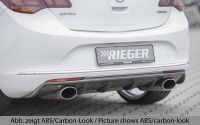 Rieger rear diffusor fits for Opel Astra J