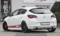 Rieger Heckeinsatz passend fr Opel Astra J