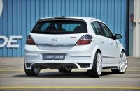 rear apron for double end pipe left Rieger Tuning fits for Opel Astra H