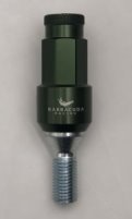 Barracuda Racing Bolt / screw Green 54MM M14x1.5x25-