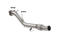 Ragazzon Stainless steel cat repl .. fits for BMW Serie5 E60-E61