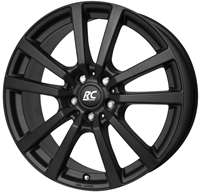 RC 25 T black matt Wheel 6,5x16 - 16 inch 5x130 bolt circle