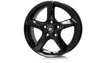 RC RC30 black glossy Wheel 6,5x16 - 16 inch 5x105 bolt circle