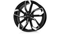 RC RC34 black glossy full polished (SGVP) Wheel 8x19 - 19 inch 5x108 bolt circle