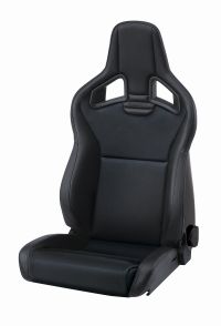 Recaro Cross Sportster CS mit Seitenairbag Kunstleder schwarz Beifahrerseite mit ABE und Sitzheizung