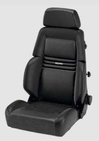 Recaro Specialist S Synthetic Leather black for drivers side and passengers side with ABE