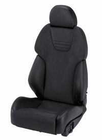 Recaro Style Topline XL Leder schwarz/Dinamica schwarz fr Fahrerseite