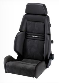 Recaro Expert L Synthetic Leather black/Artista black for drivers side and passengers side with ABE