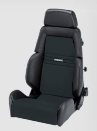 Recaro Expert L Synthetic Leather black/Dinamica black for drivers side and passengers side with ABE