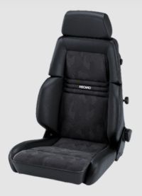 Recaro Expert M Synthetic Leather black/Artista black for drivers side and passengers side with ABE