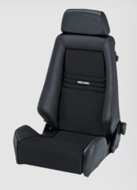 Recaro Specialist L Synthetic Leather black/Dinamica black for drivers side and passengers side with ABE