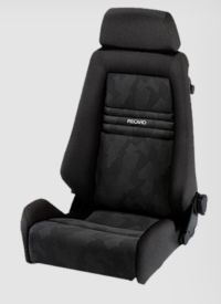 Recaro Specialist L Nardo black/Artista black for drivers side and passengers side with ABE